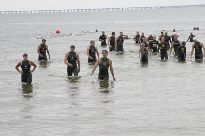 Final Kick Practice Triathlon Photo