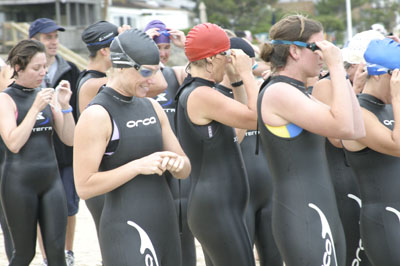 Final Kick Practice Triathlon Photo