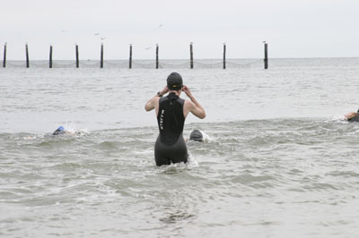 Final Kick Practice Triathlon Photo