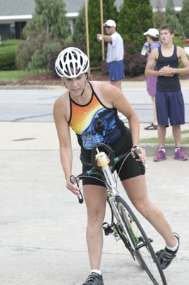 Final Kick Practice Triathlon Photo