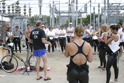 Final Kick Practice Triathlon Photo