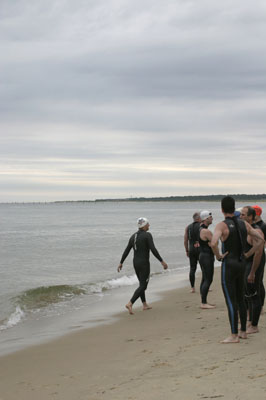 Final Kick Practice Triathlon Photo