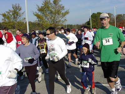 Santa Claus Shuffle Photo