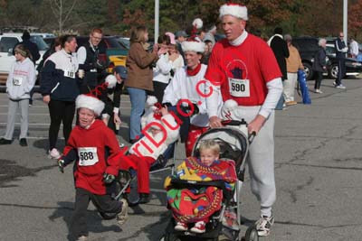 Santa Claus Shuffle Photo