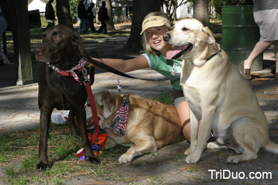 Suzy-n-Susie Dog Walk Photo